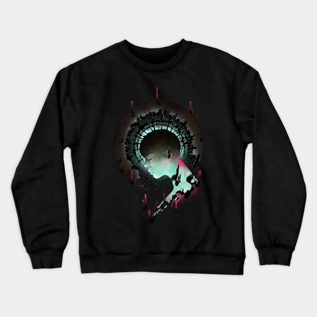 Elemental Crewneck Sweatshirt by angrymonk